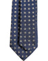 Dolce & Gabbana Blue Patterned Silk Adjustable Necktie Tie